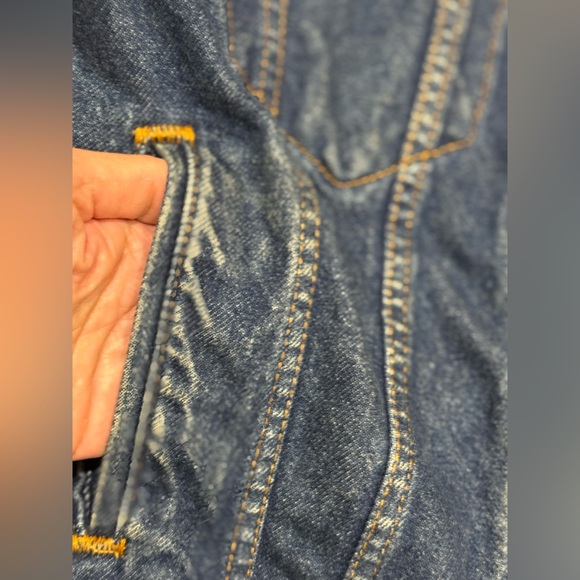 Vintage Levi’s Strauss heavy warm trucker denim / Jean Jacket size 36 - Picture 9 of 13